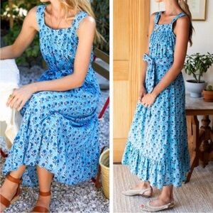 Emerson Fry The India Collection Mia Market Dress Little Marigolds Danube SZ XS